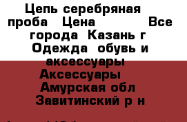 Цепь серебряная 925проба › Цена ­ 1 500 - Все города, Казань г. Одежда, обувь и аксессуары » Аксессуары   . Амурская обл.,Завитинский р-н